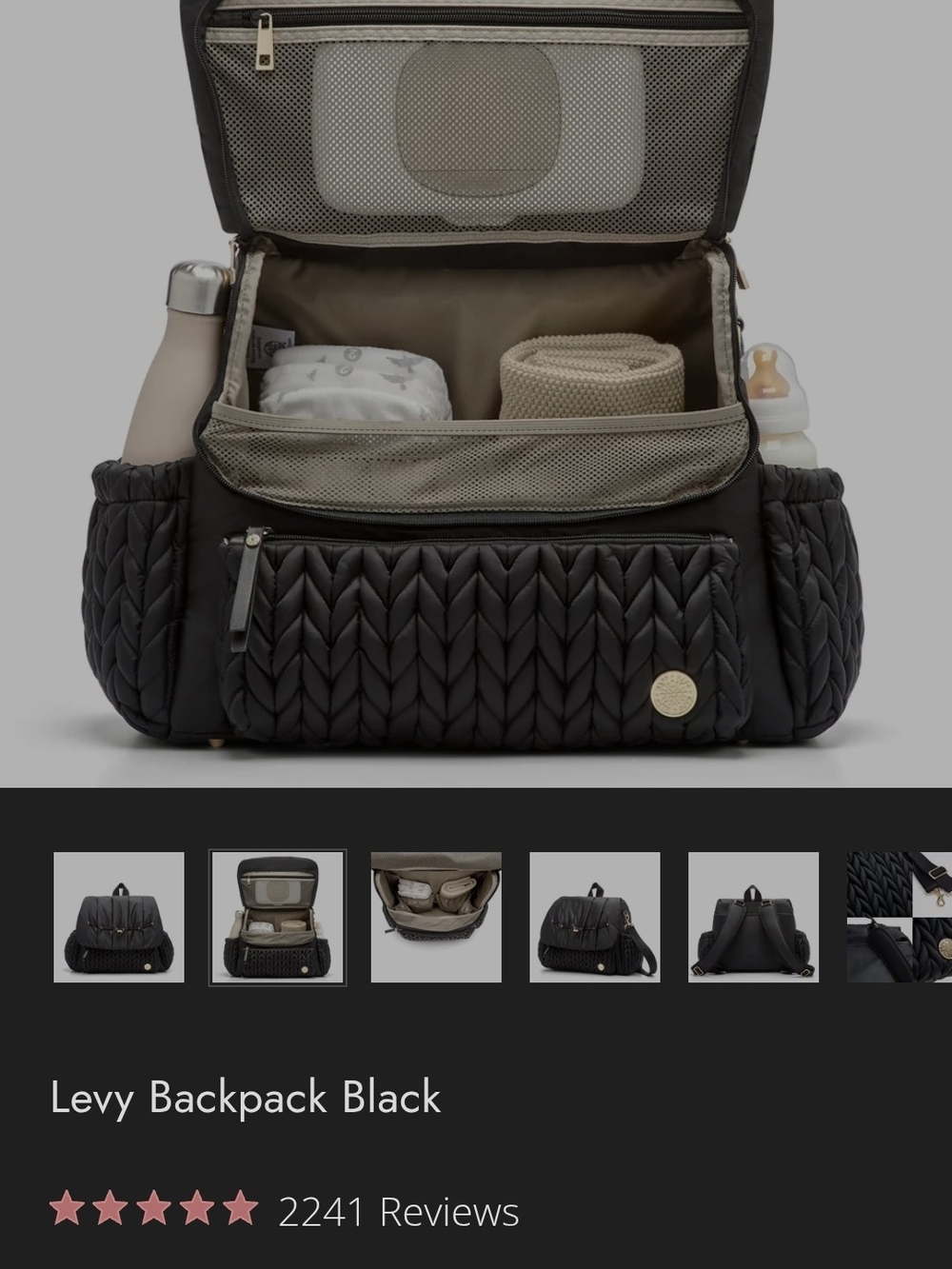 Backpack - Black - Picture 2 of 5